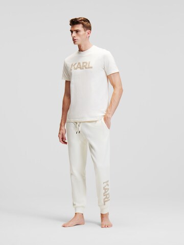 T-Shirt Karl Lagerfeld en blanc