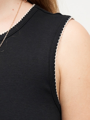 ONLY Carmakoma Top 'CARALLY' - fekete