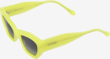 Lunettes de soleil 'Cool' Scalpers en vert : devant