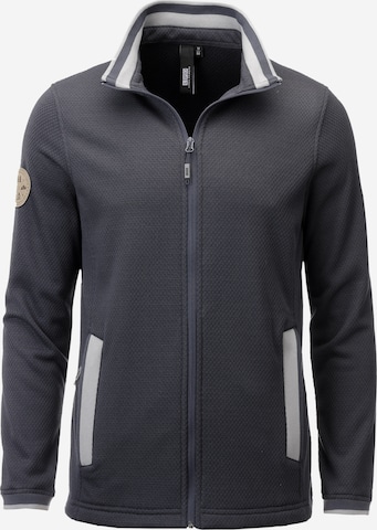LPO Fleece Jacket 'HOLGER' in Grey: front