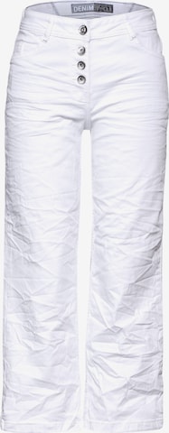 CECIL Loose fit Jeans in White: front