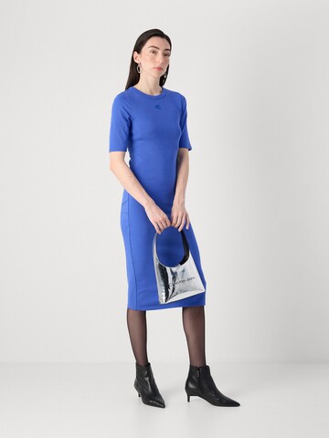 Calvin Klein Jeans Šaty - Modrá
