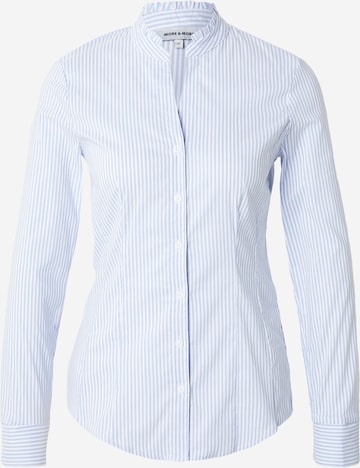 MORE & MORE Pusero värissä sininen: etupuoli