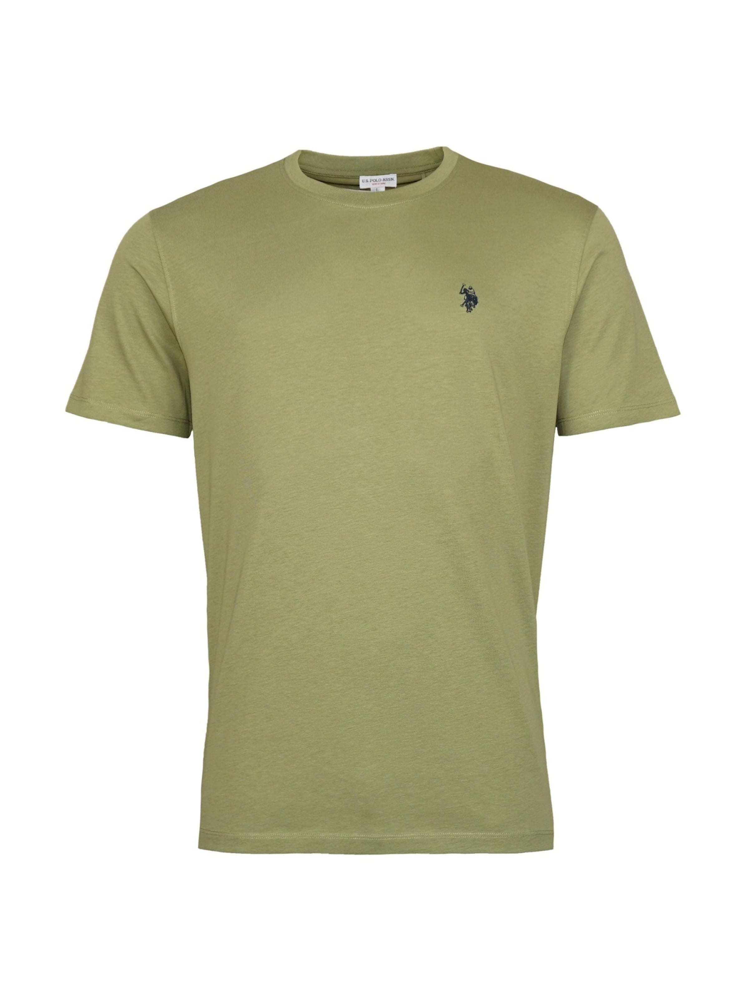 U.S. POLO ASSN. Shirt in Groen: voorkant