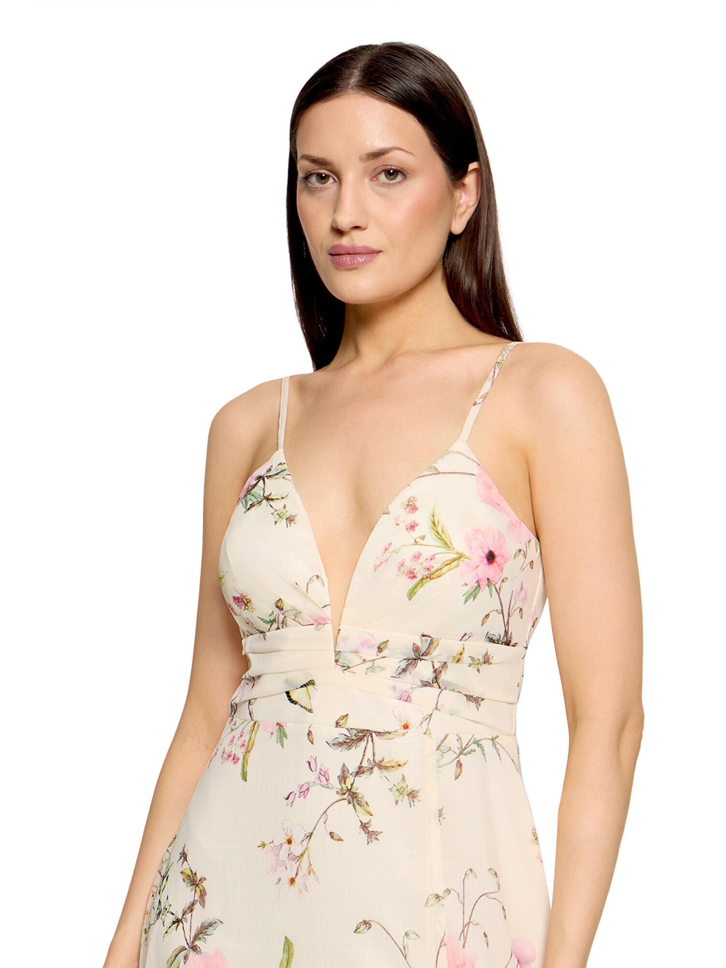 Robe de soirée Vera Mont en blanc