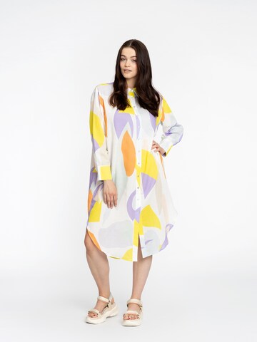 YOEK Blousejurk 'Flowly' in Wit