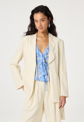 Fabienne Chapot Wide leg Trousers in Beige: front