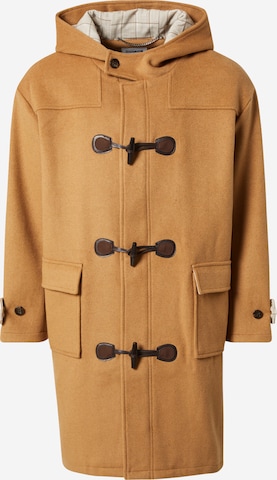 ABOUT YOU x Kevin Trapp Between-Seasons Coat 'Noel' in Beige: front