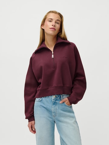 LeGer by Lena Gercke Sweatshirt 'Meret' in Lila: voorkant