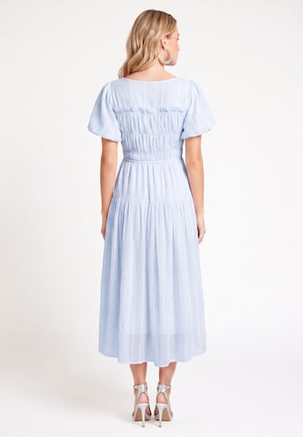 Robe faina en bleu