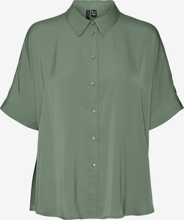 VERO MODA Blouse in Groen: voorkant