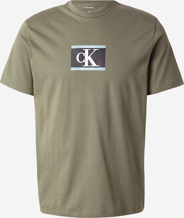 Calvin Klein T-Shirt in Grün: Vorderseite