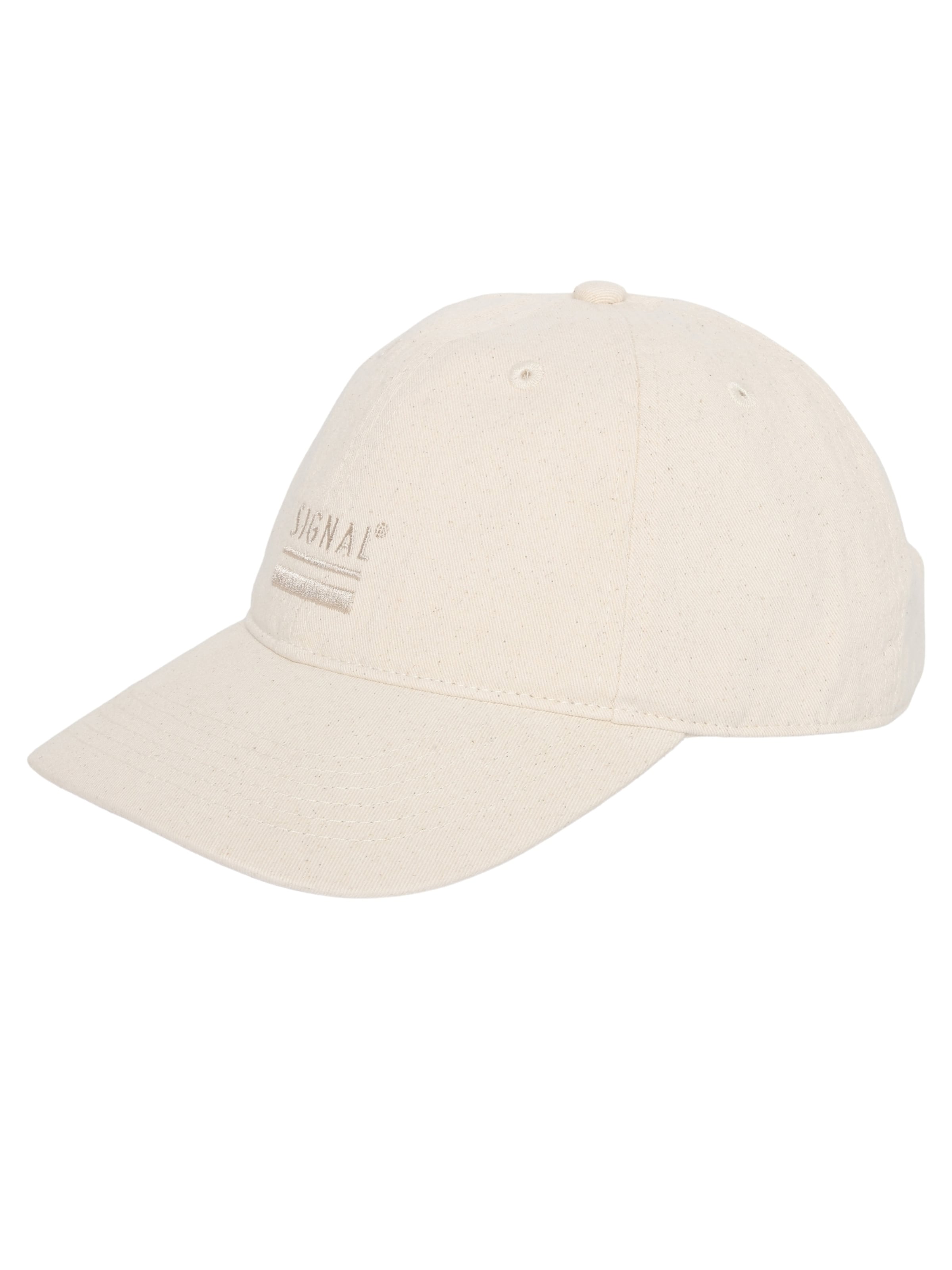 Signal Cap 'River' in White: front