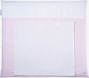 nordic coast company Baby Blanket in Pink: front