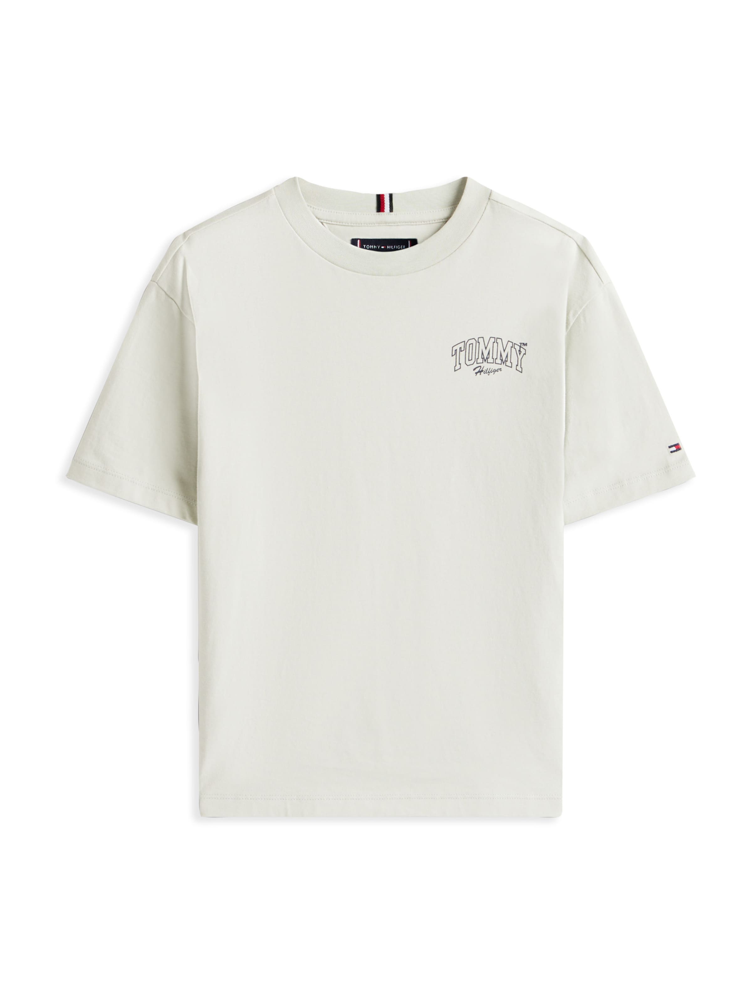 T-Shirt 'VARSITY' TOMMY HILFIGER en vert : devant