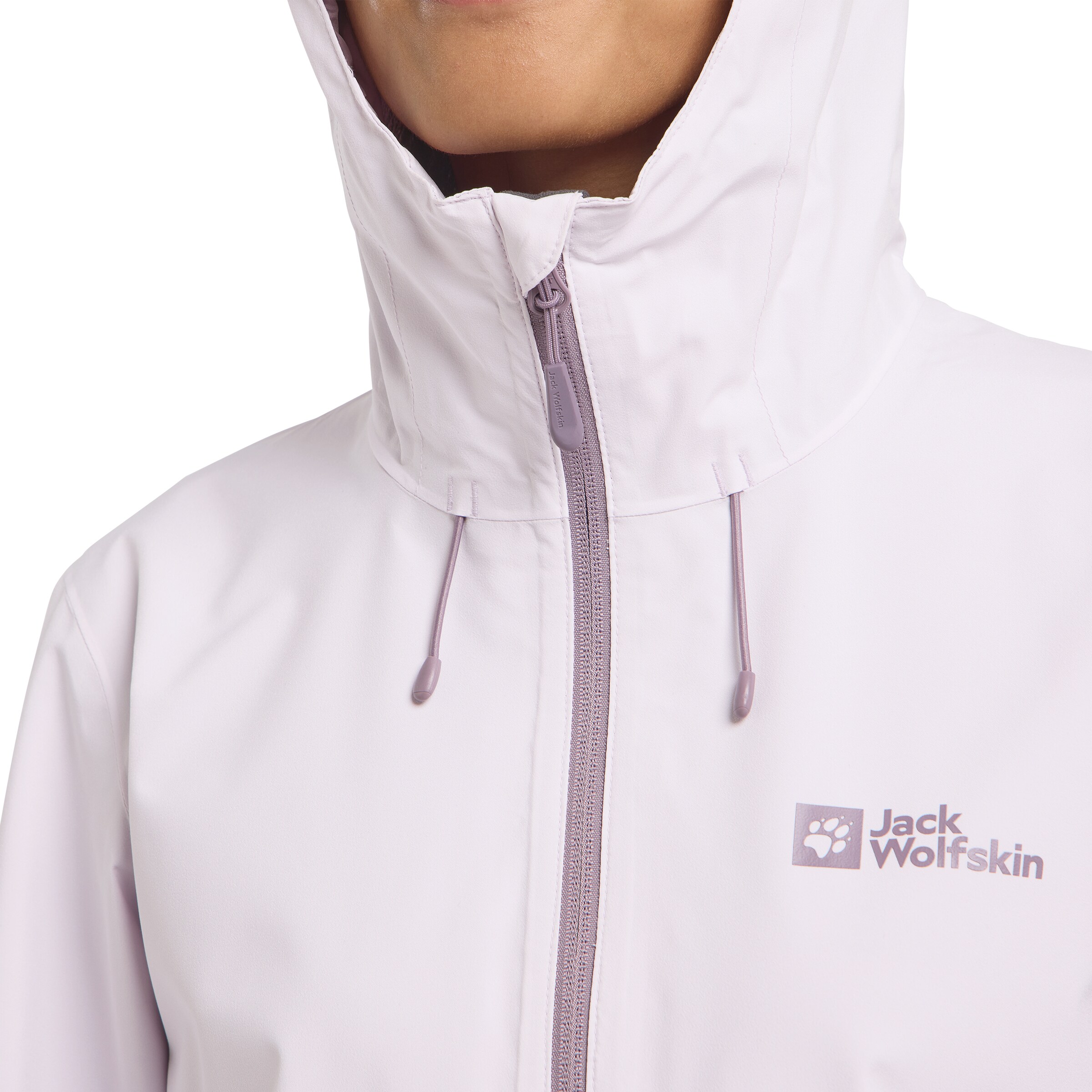 JACK WOLFSKIN Outdoor Jacket 'Weiltal' in Purple