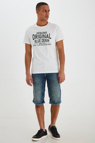 T-Shirt 'BONA' BLEND en blanc