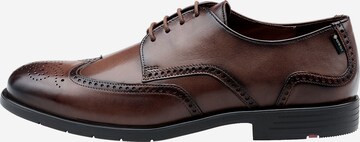 Chaussure à lacets LLOYD en marron : devant