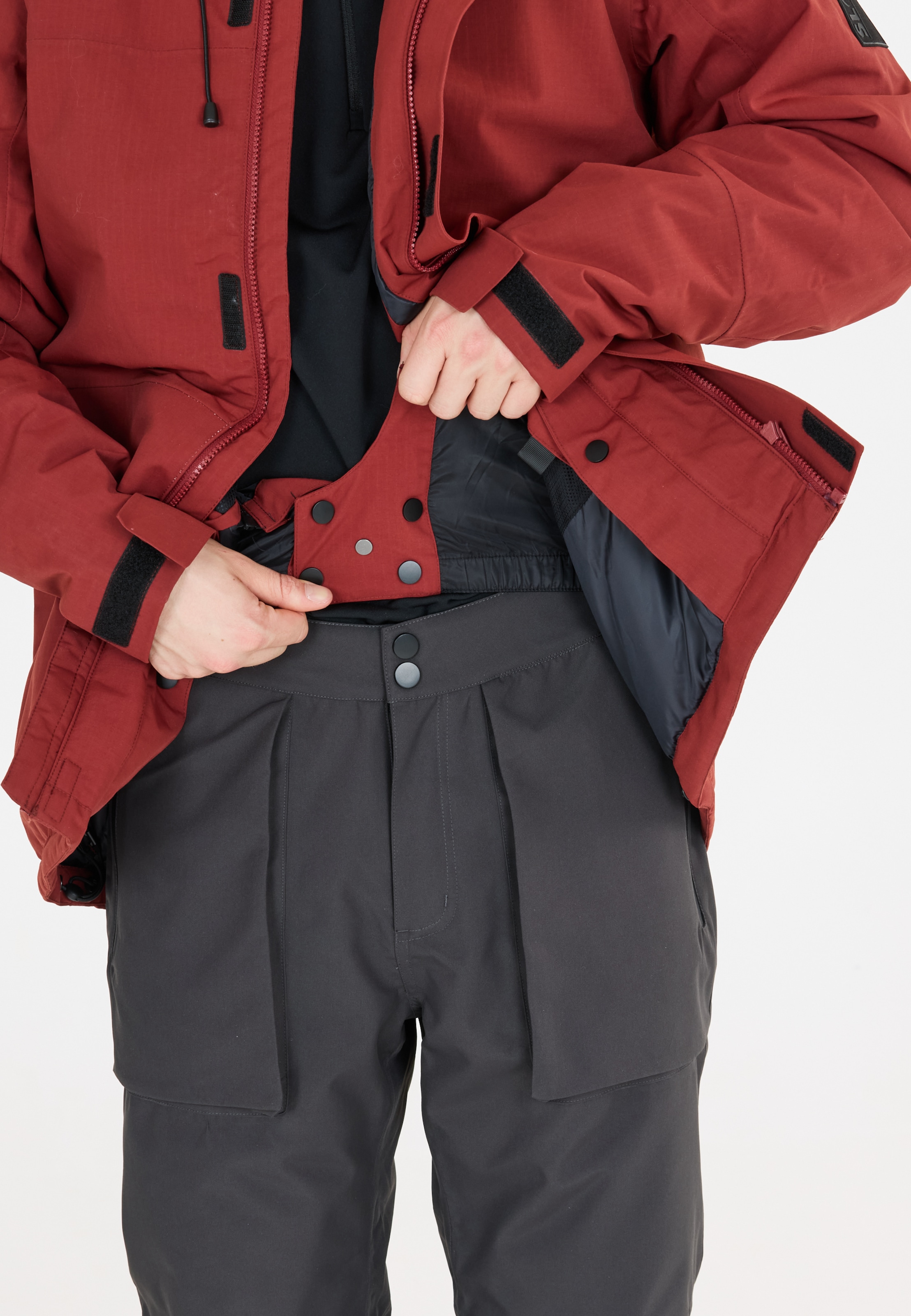 SLOPE Übergangsjacke in Rot