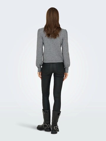 JDY Sweater 'JDYRUE' in Grey