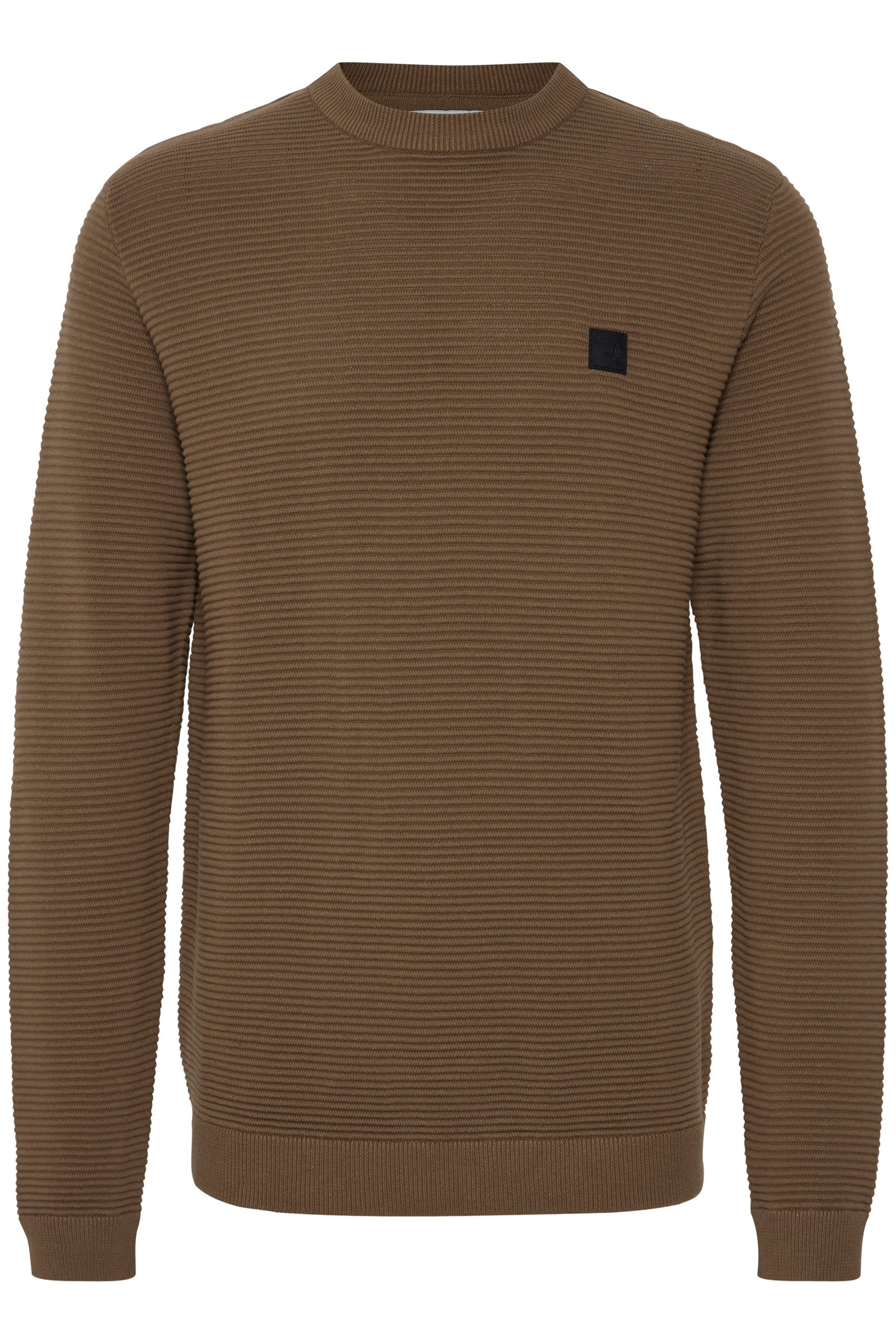 !Solid - Pullover 'Valencia' em castanho: frente
