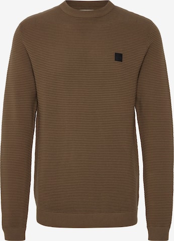 !Solid Sweater 'Valencia' in Brown: front