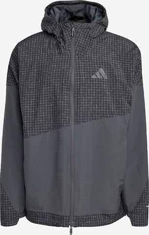 ADIDAS TERREX Outdoor jacket 'Xploric' in Black: front
