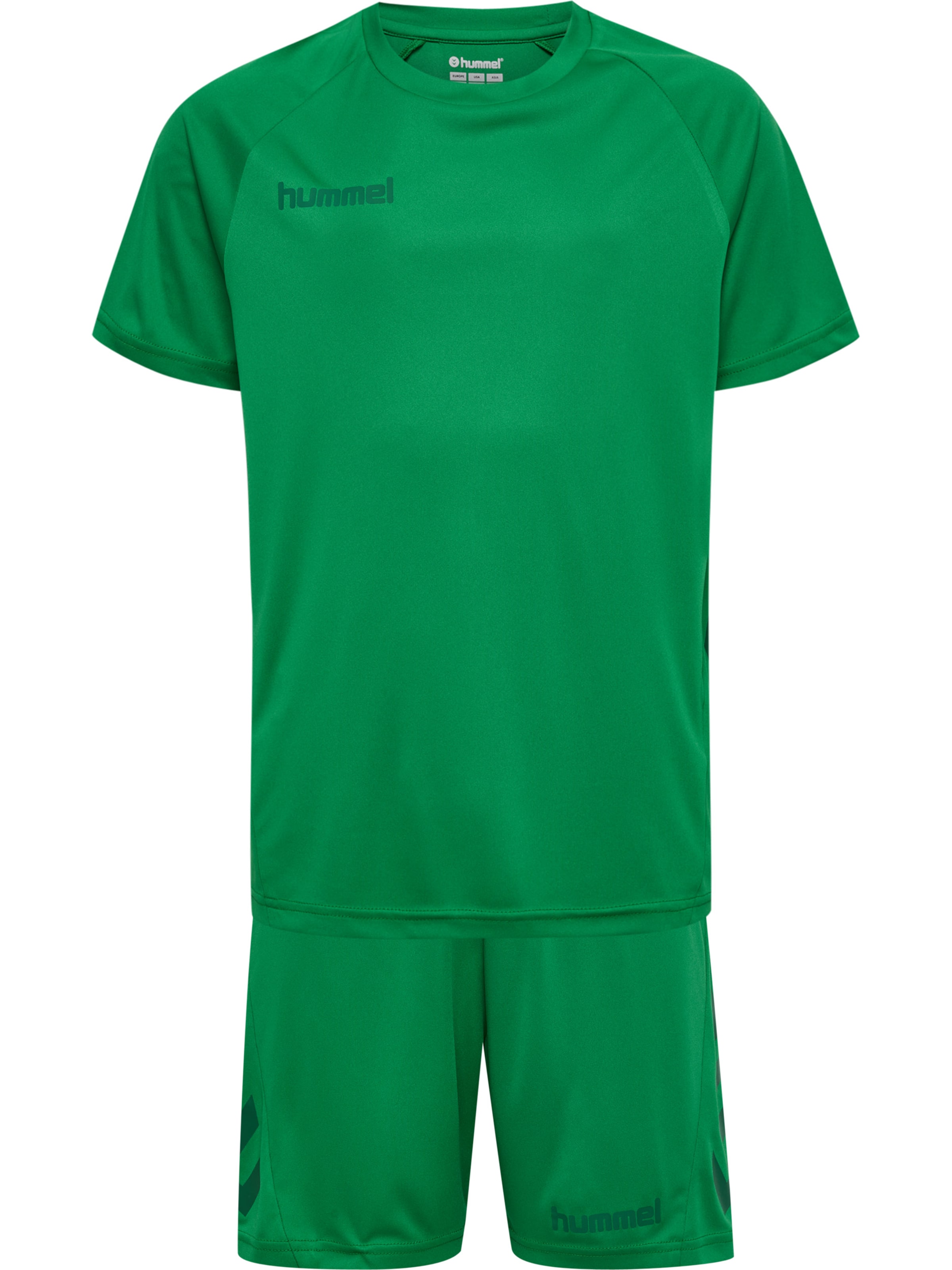 Hummel Tracksuit 'Promo' in Green: front