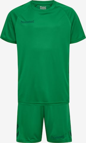 Hummel Tracksuit 'Promo' in Green: front