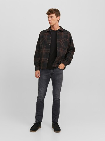 JACK & JONES Slimfit Džíny 'TIM' – černá