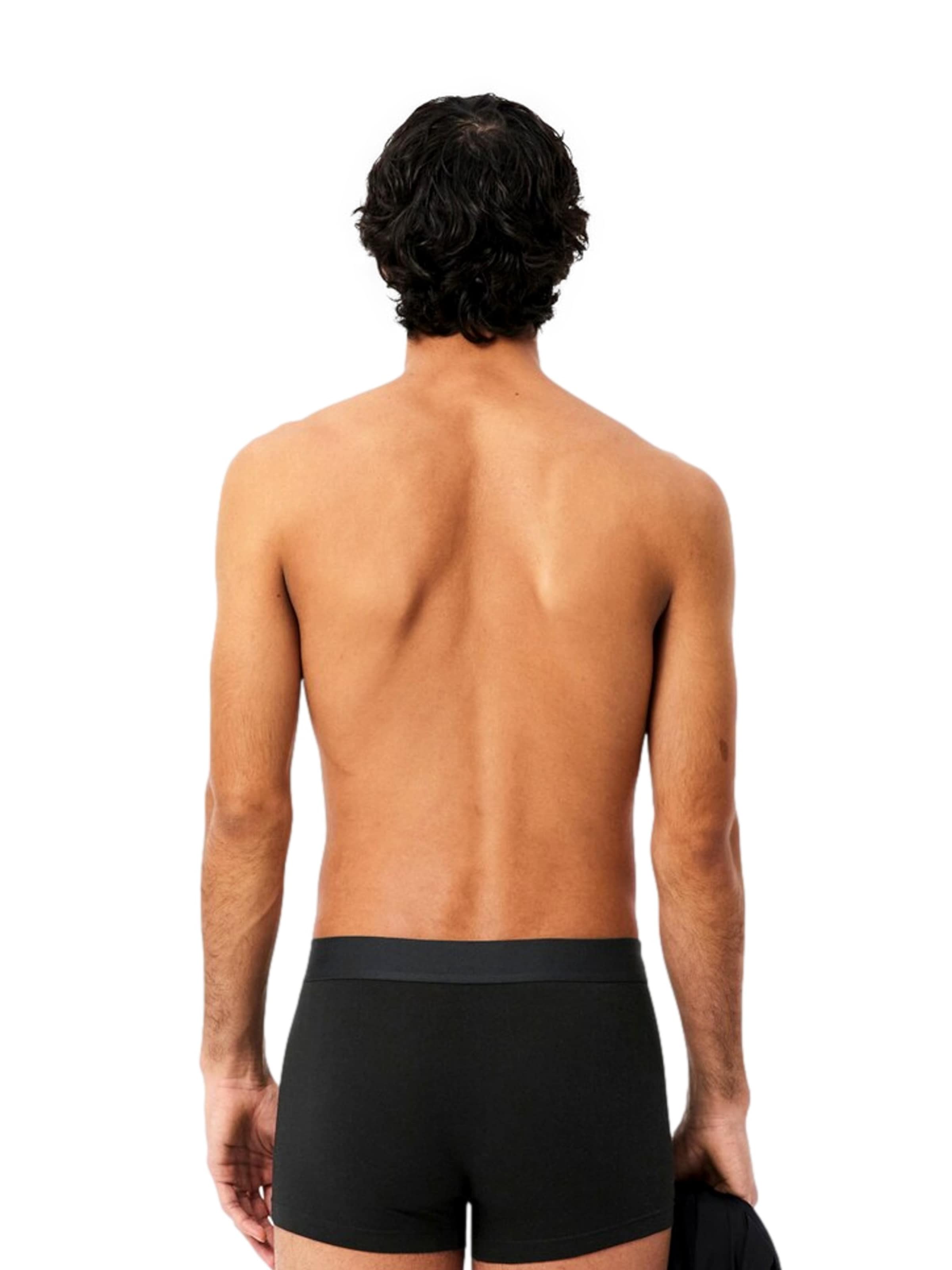 Boxer di LACOSTE in nero