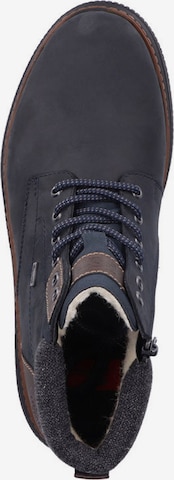 Rieker Lace-Up Boots in Blue
