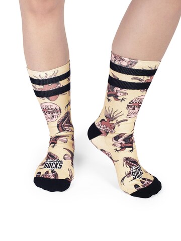 American Socks Socken 'Nitro Fury - Mid High'‌‌‌‌‌‌‌ in Gelb