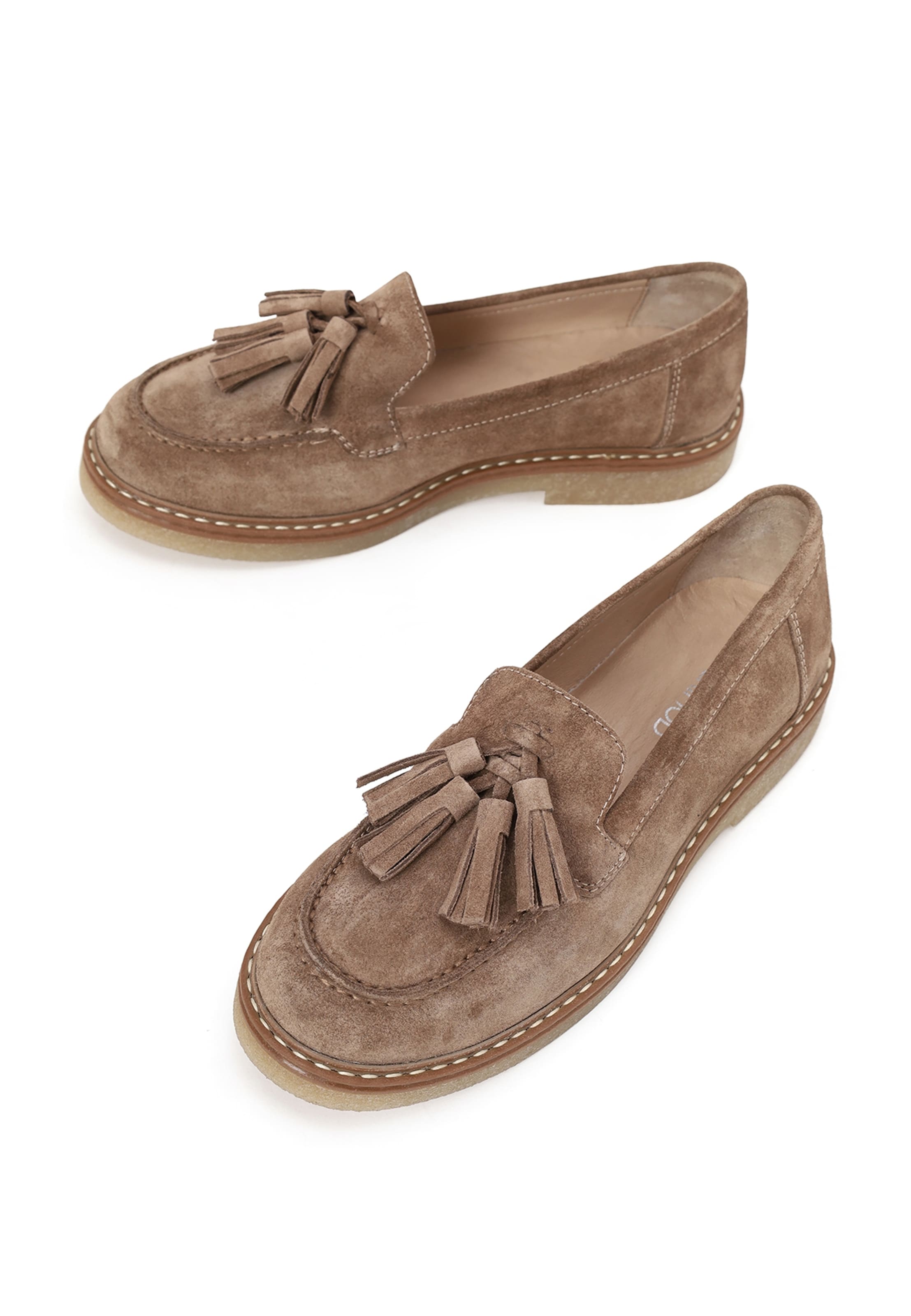 Derimod - Sapato Slip-on em castanho
