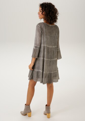 Aniston CASUAL Kleid in Grau