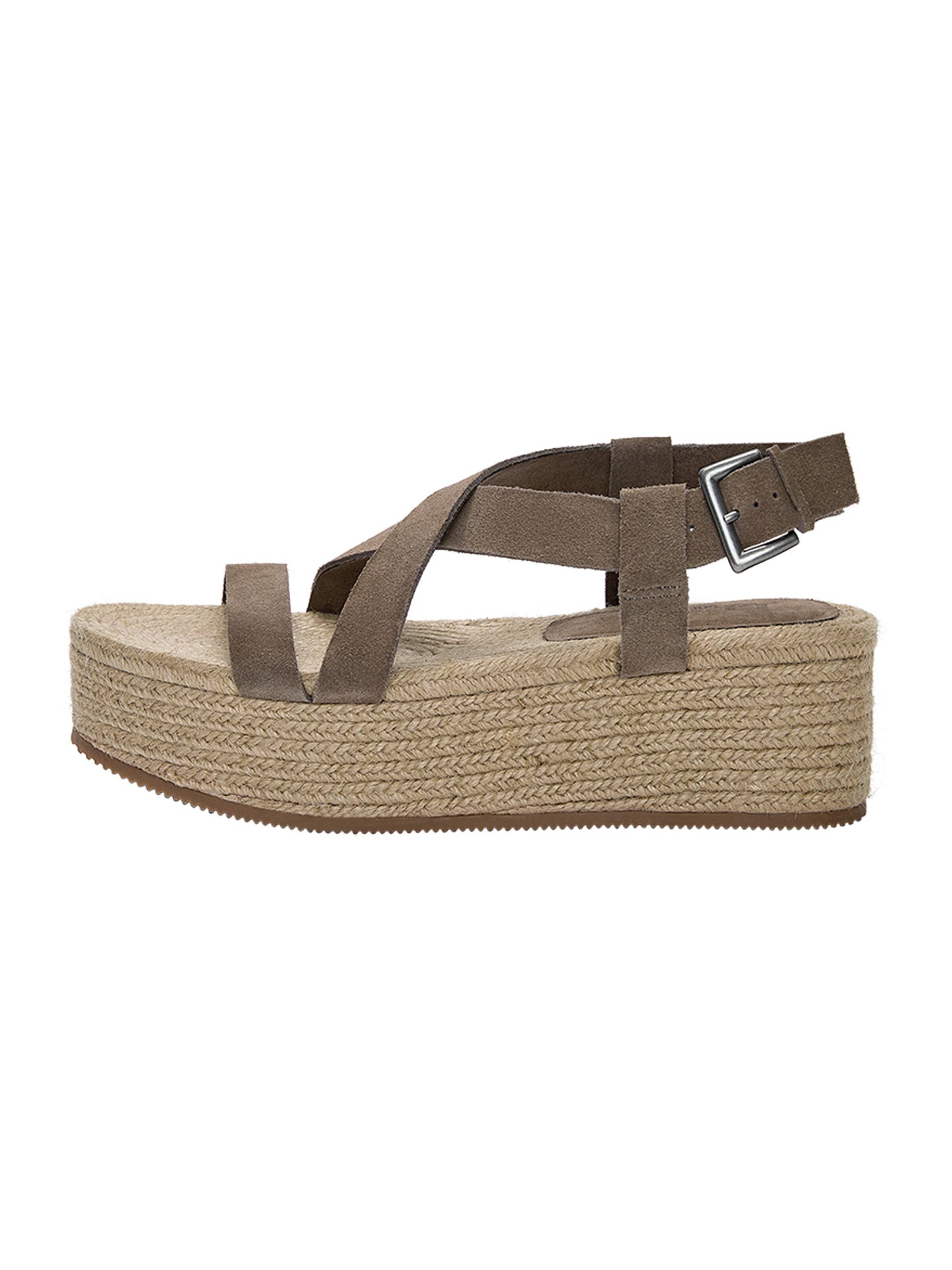 Pull&Bear Sandale in Beige