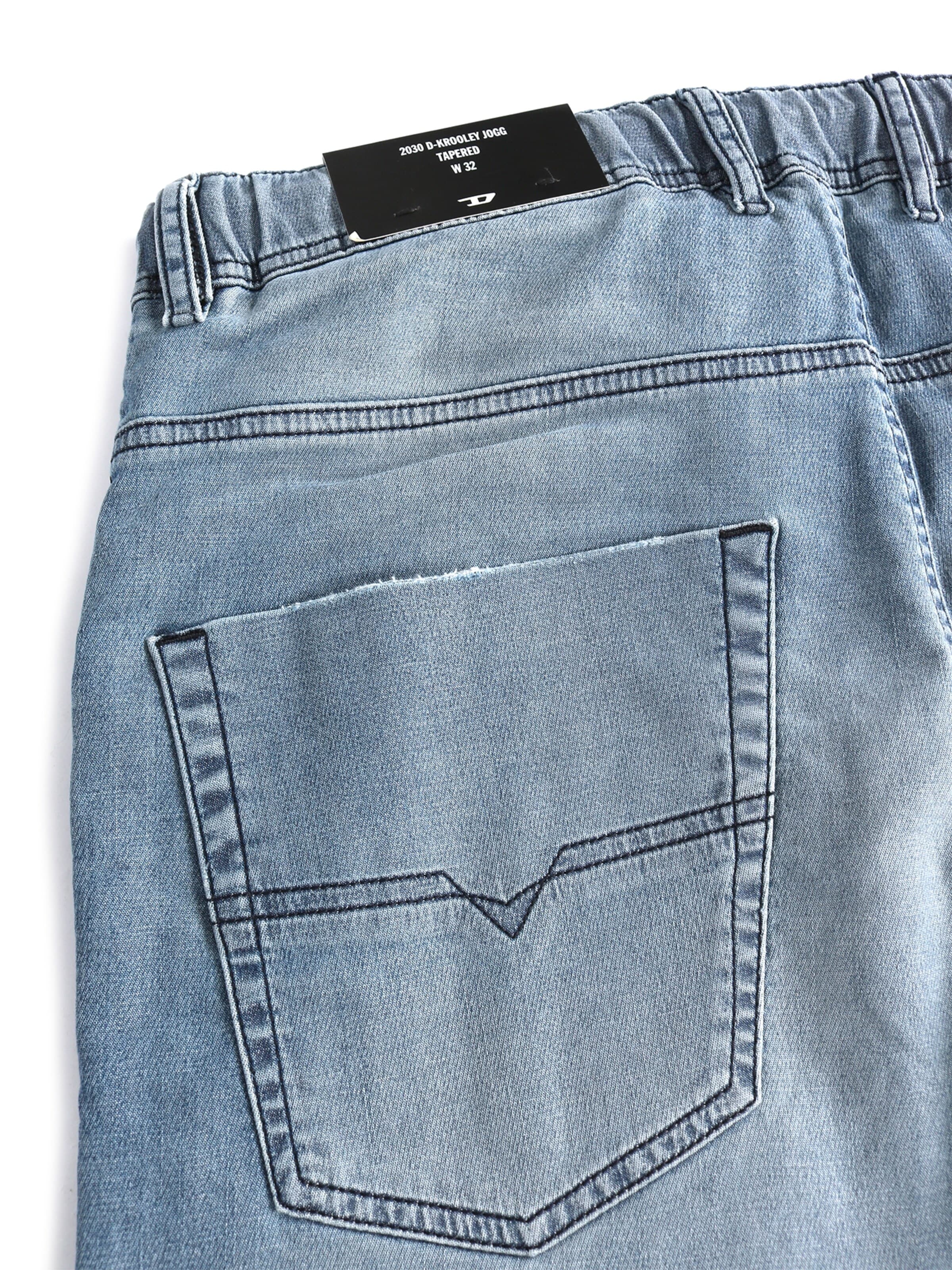 DIESEL - Tapered Vaquero '2030 D-KROOLEY JOGGJEANS Superstretch & Supersoft' en azul