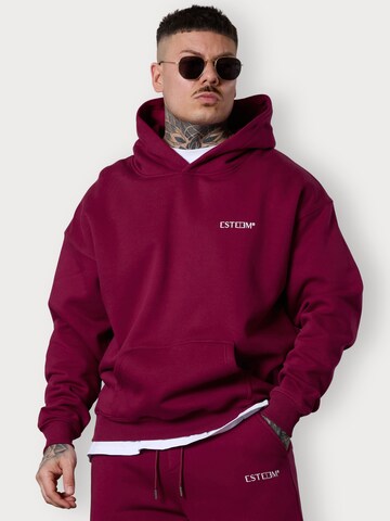ESTEEM Sweatshirt i rød: forside