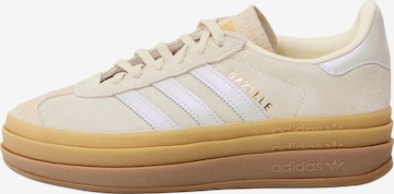 ADIDAS ORIGINALS Sneaker 'GAZELLE BOLD' in Grau: Vorderseite