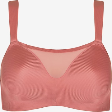 Lisca Bustier BH 'Lifestyle' in Pink: Vorderseite
