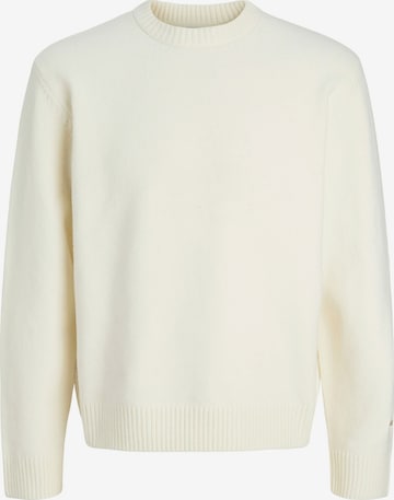 Pull-over JACK & JONES en beige : devant