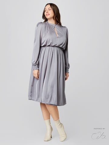 Guido Maria Kretschmer Curvy Dress 'Meline' in Grey