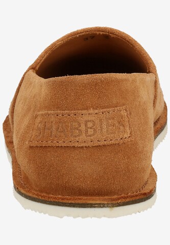 SHABBIES AMSTERDAM Slipper in Braun