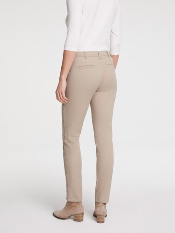 Slimfit Pantaloni di heine in beige
