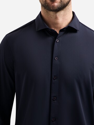 No Excess Regular fit Button Up Shirt 'Sedoc' in Blue