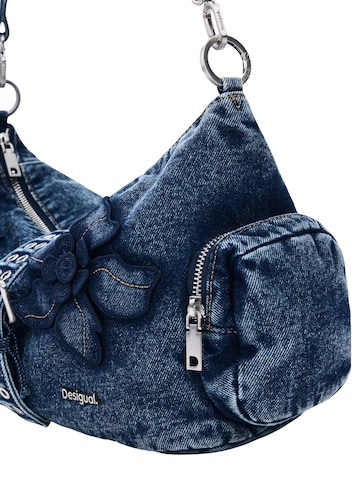 Desigual - Bolso de hombro 'BAG_CURIO DENIM 26SAXD21' en azul