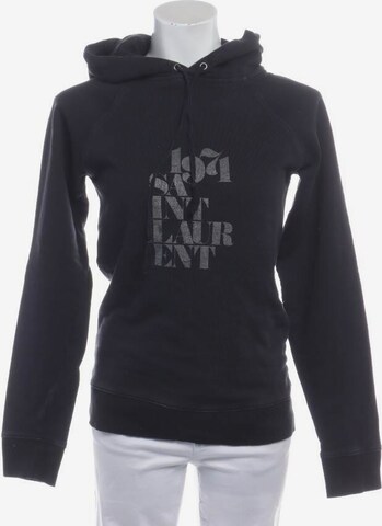 Saint Laurent Sweatshirt / Sweatjacke XS in Schwarz: predná strana