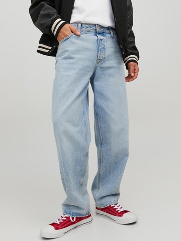 JACK & JONES Loosefit Jeans 'Eddie' i blå: forside