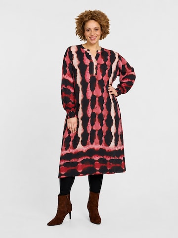 Zhenzi Jurk 'Livia 1535' in Rood