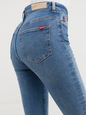 BIG STAR Skinny Jeans 'Adela' in Blauw